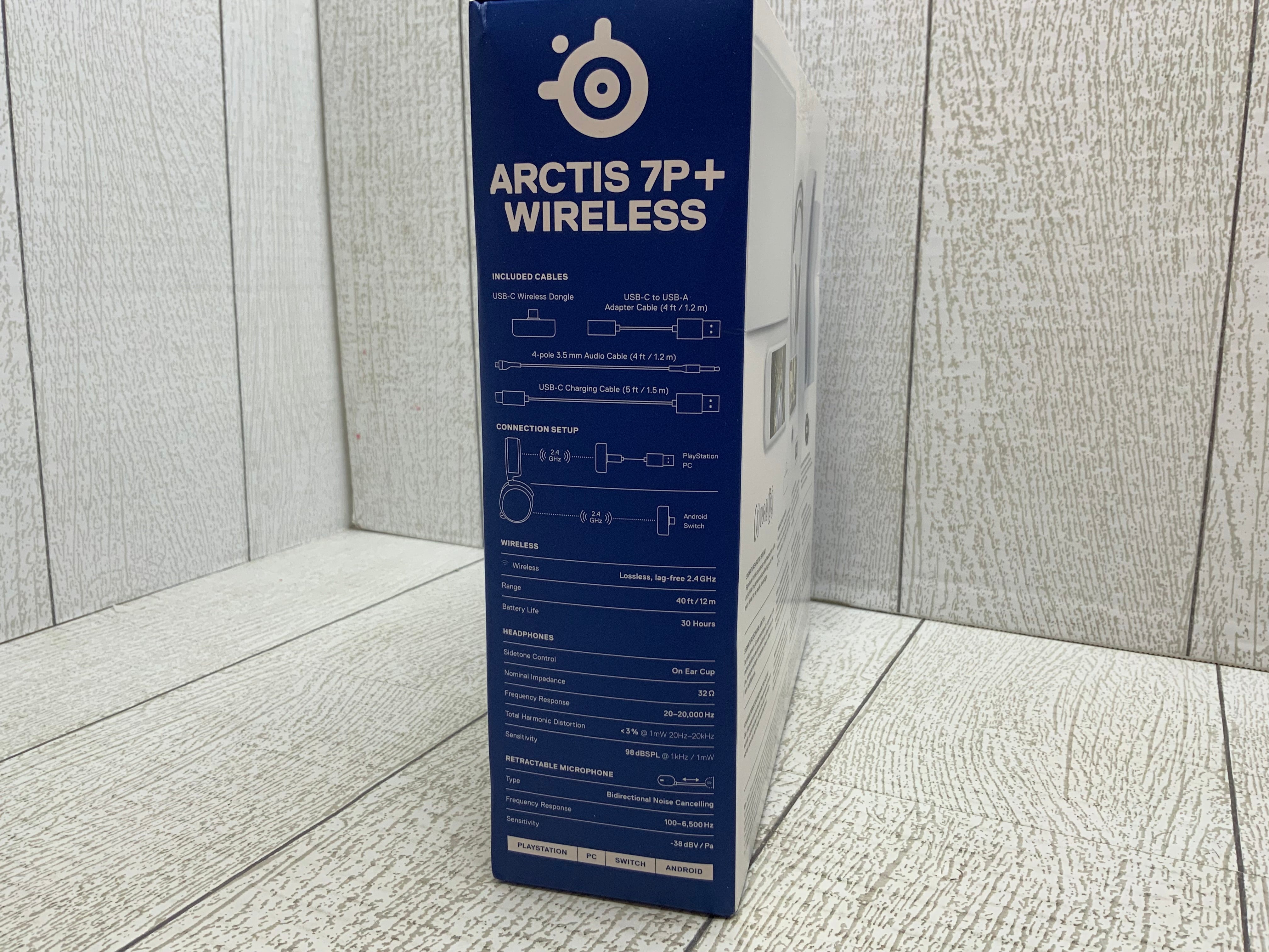 SteelSeries Arctis 7P+ Wireless Gaming Headset (8035955736814)
